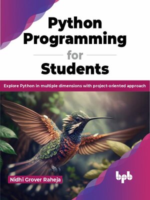 cover image of Python Programming for Students